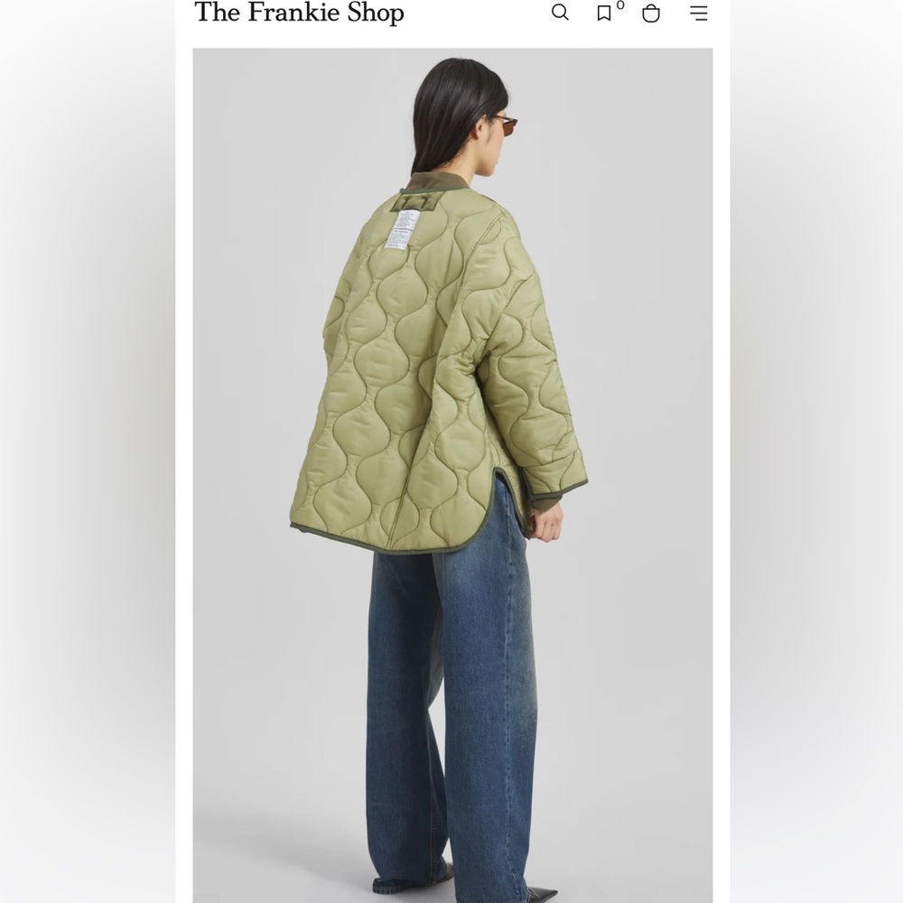 The Frankie Shop Tessie Quilted Jacket - Picture 5 of 9